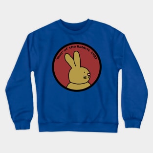 Year of the Rabbit 1987 Cute Crewneck Sweatshirt